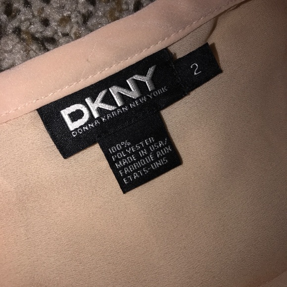 💖 DKNY Blush Pink Pleated Skirt - Picture 3 of 3